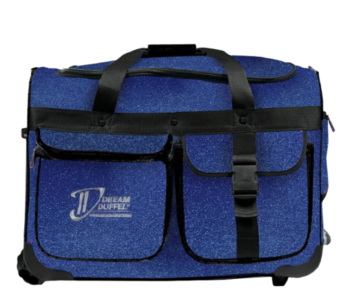 Dream Duffel Black Sparkle Studio Scene - Main Image