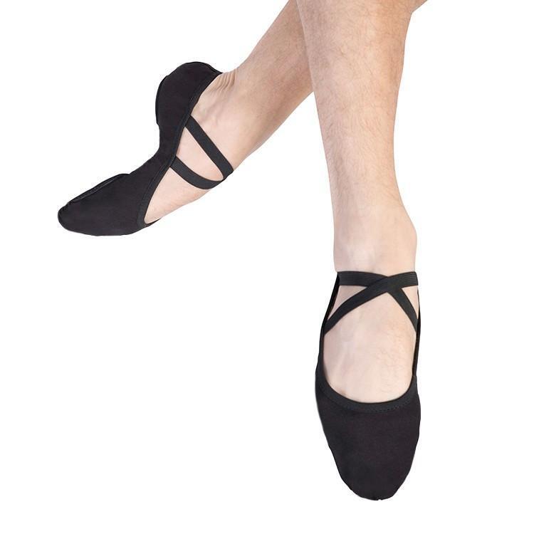S0284L Bloch Adult Performa Canvas Ballet Shoe Studio Scene
